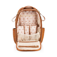 Itzy Ritzy Cognac Boss Plus™ Backpack Diaper Bag