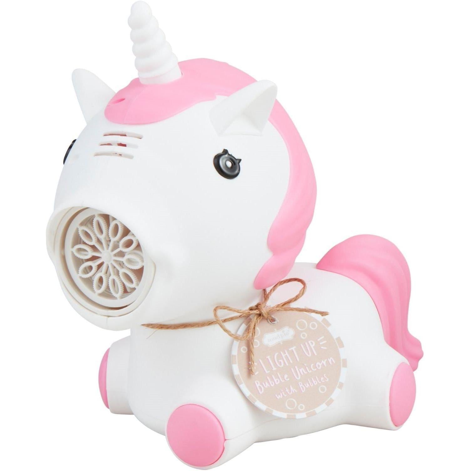 Mud Pie Unicorn Bubble Machine