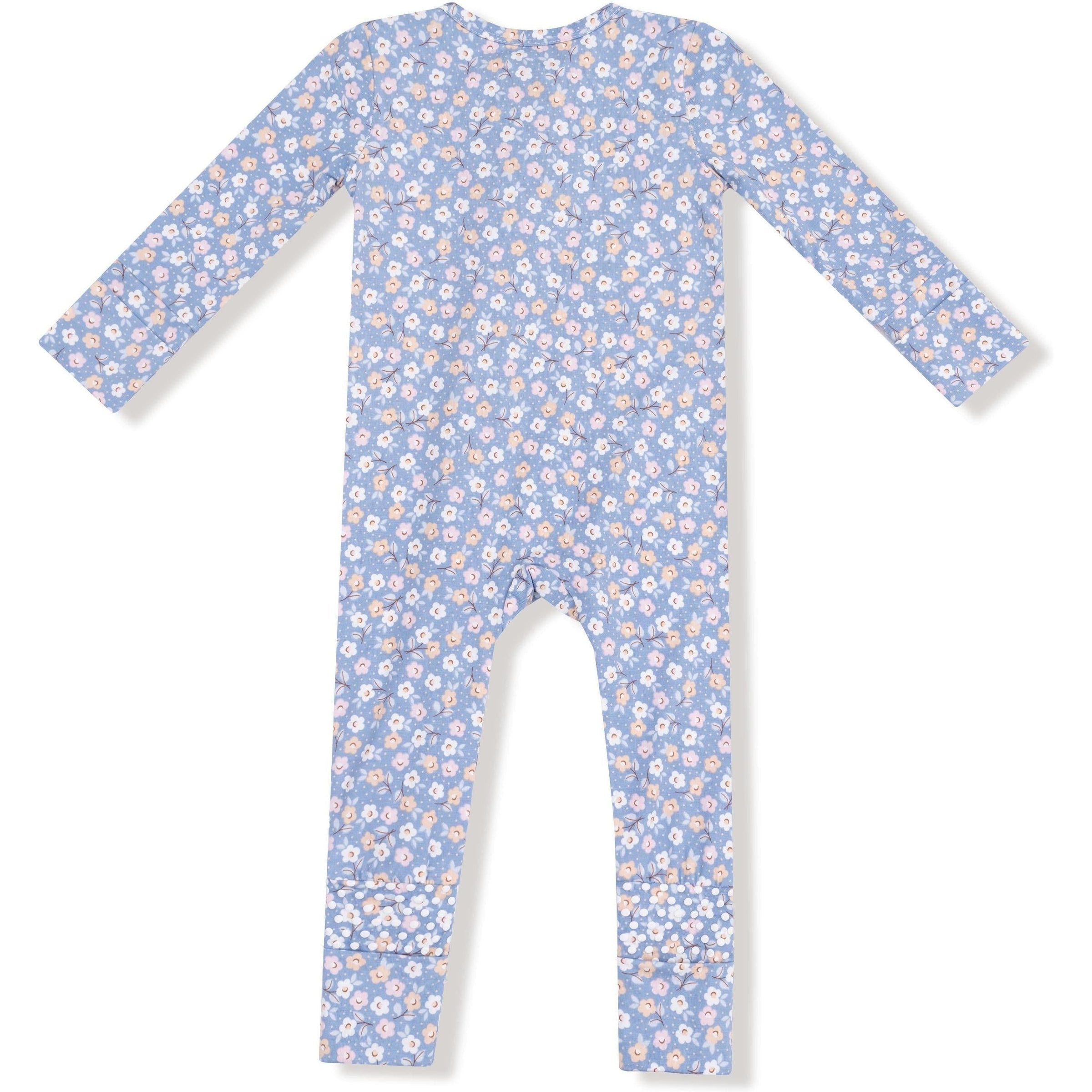 Angel Dear Country Calico 2 Way Zipper Romper