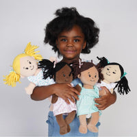Baby Stella Love, Stella Beige Doll with Brown Pigtails