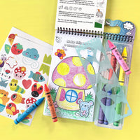 Bright Stripes iHeartArt Jr Art on the Go! Nature Friends
