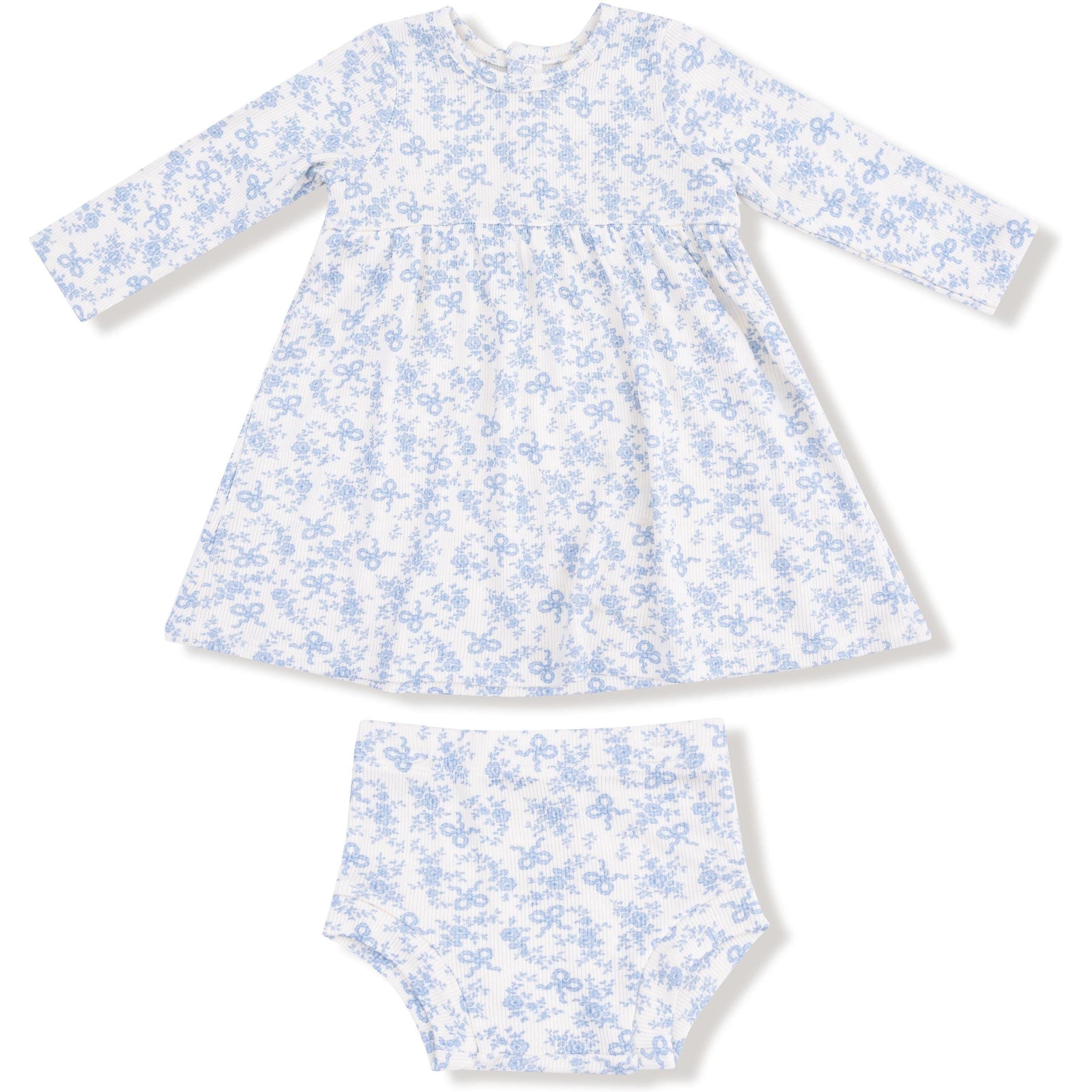 Angel Dear Romi Floral Simple Dress and Bloomer