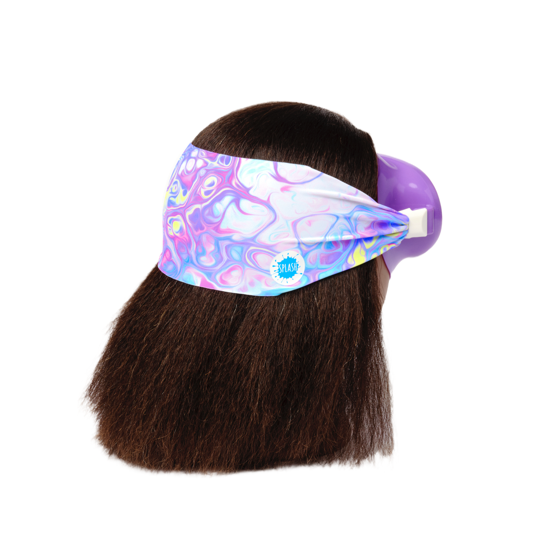 Splash Place Pastel Swirl Swim Mask