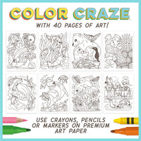 Bright Stripes Color Craze Ocean Pals