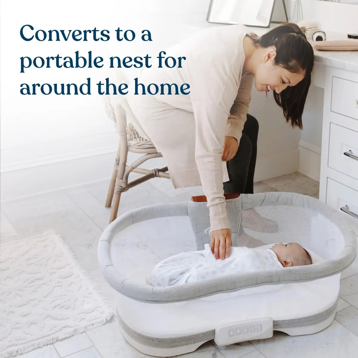 BASSINEST® LUXE SERIES VIBRATING BASSINET