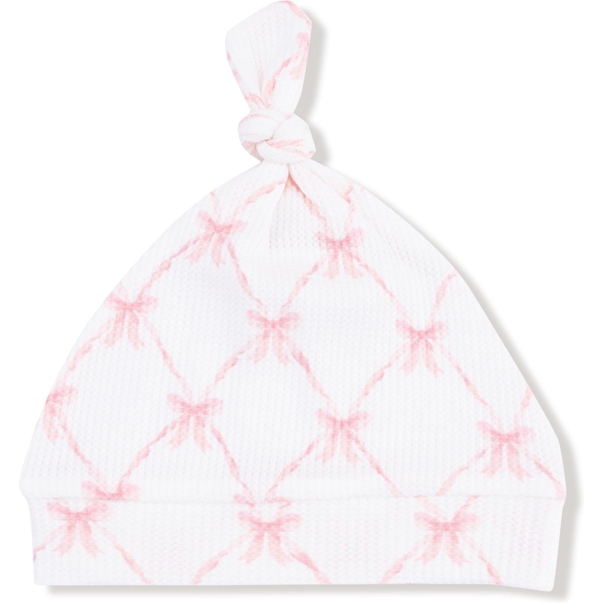 Angel Dear Ribbon Bow Trellis Knotted Hat