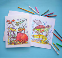 Bright Stripes Color Craze Ocean Pals