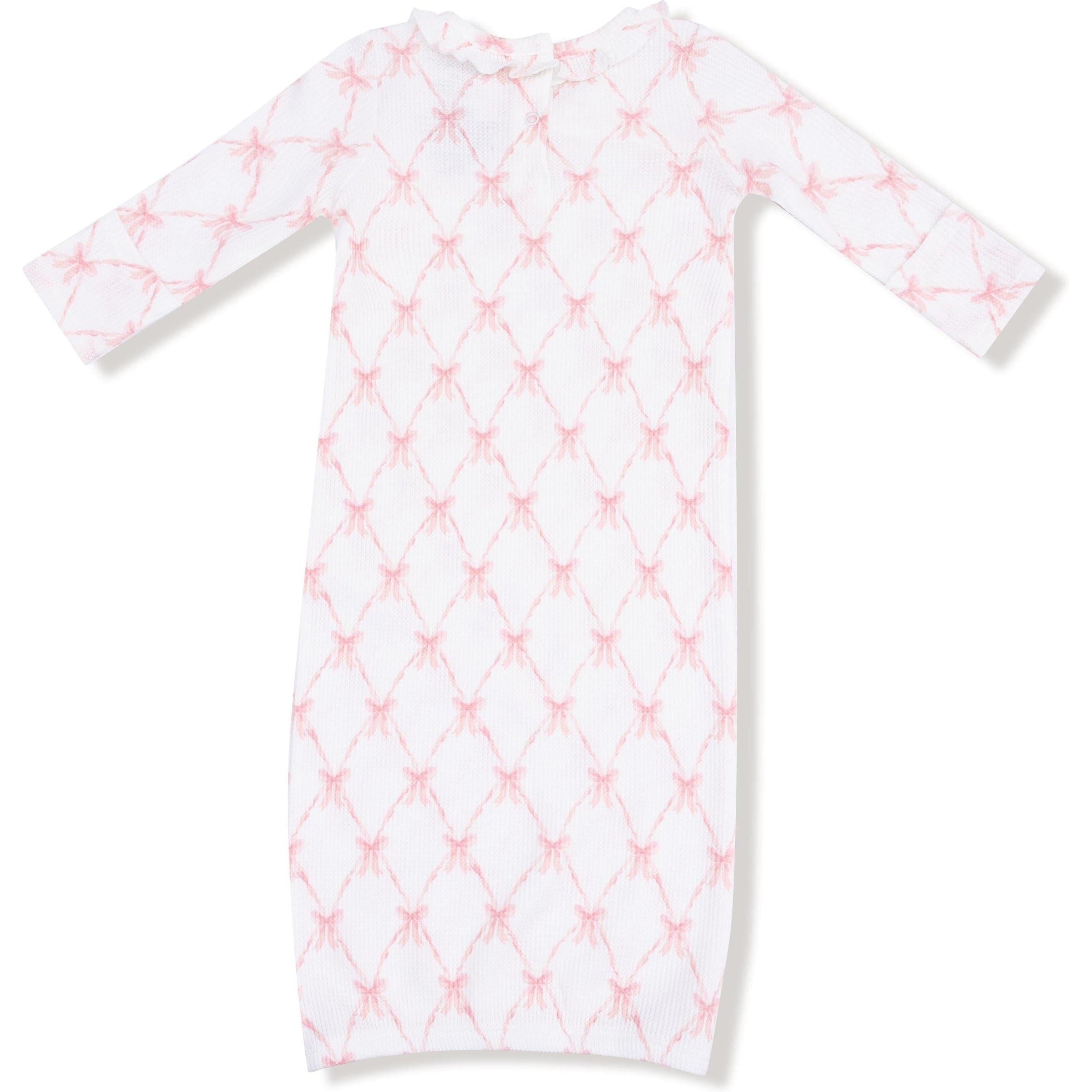 Angel Dear Ribbon Bow Trellis Kimono Gown