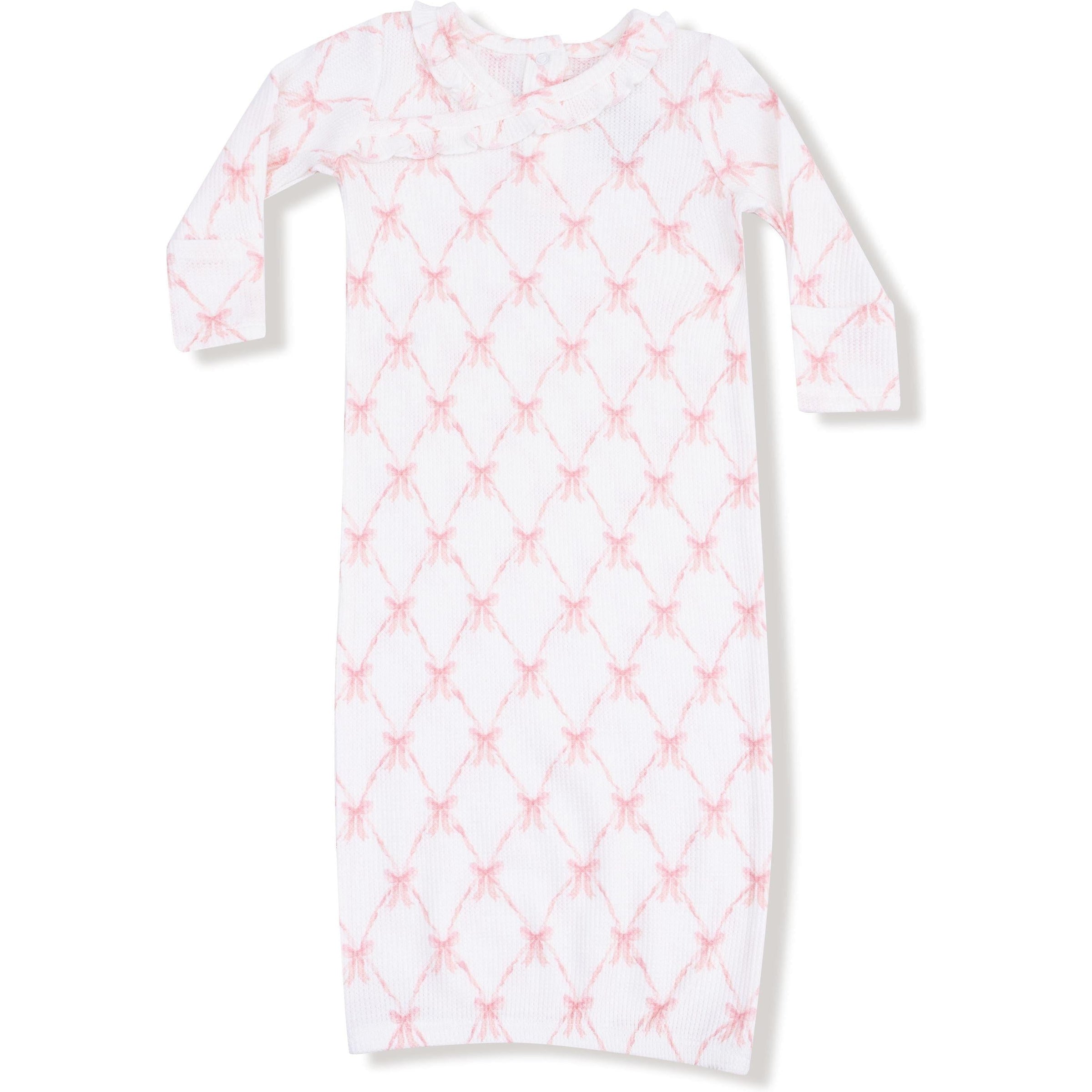 Angel Dear Ribbon Bow Trellis Kimono Gown