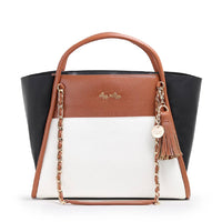 Itzy Ritzy Boss Tote™: Coffee and Cream