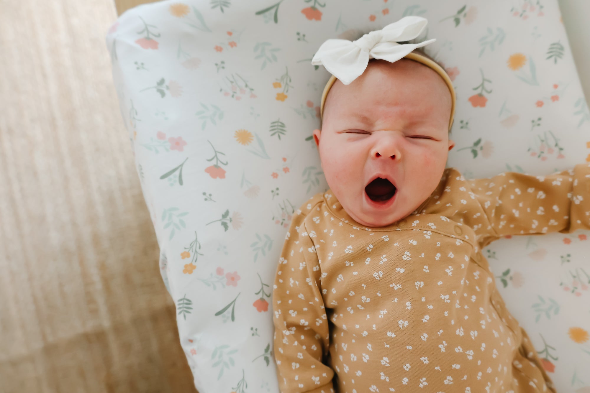 Copper Pearl Premium Knit Diaper Changing Pad Cover | Mabel