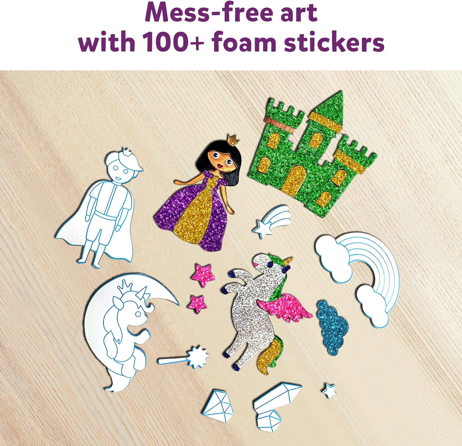 Skillmatics Foil Fun Unicorn & Princess