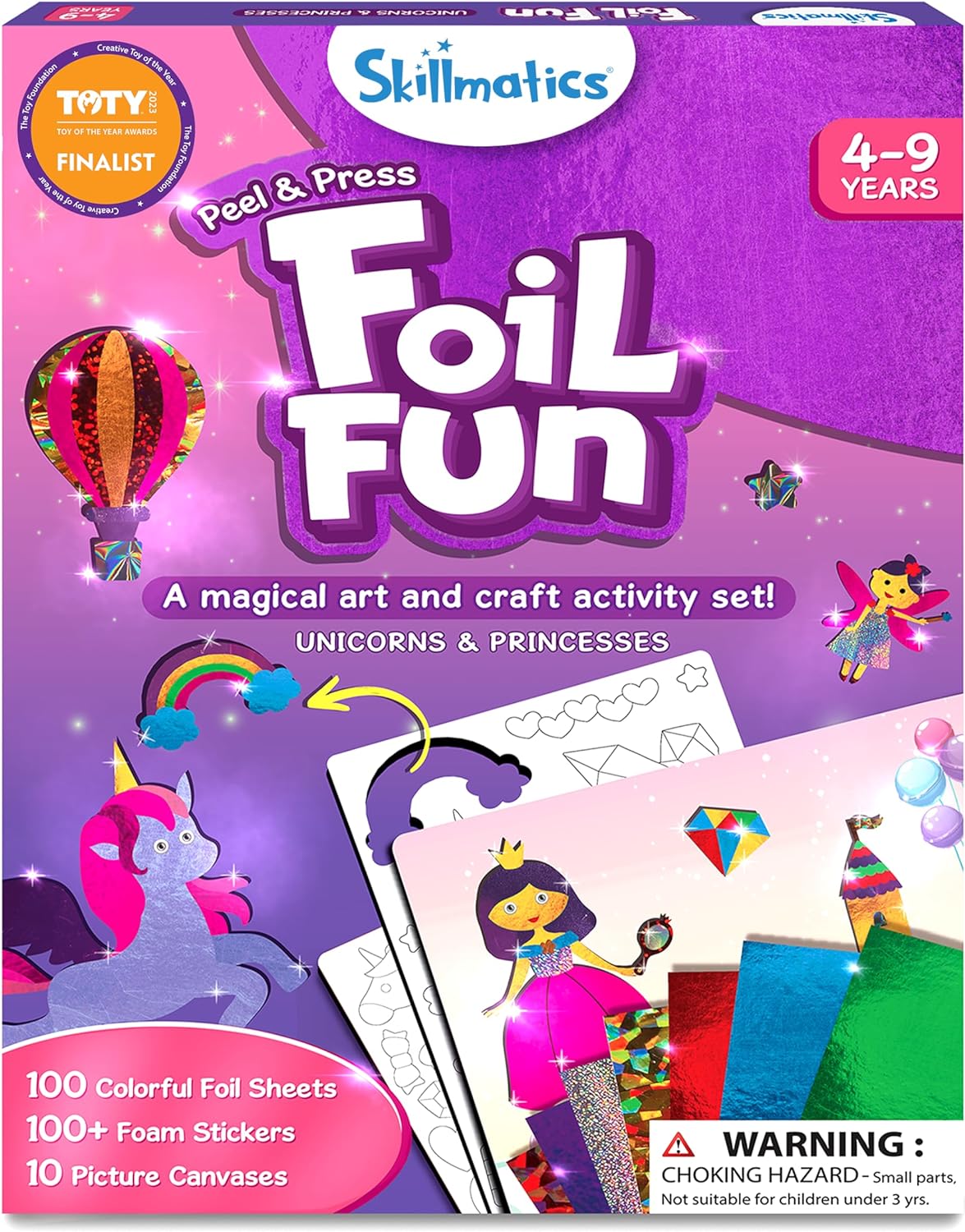 Skillmatics Foil Fun Unicorn & Princess