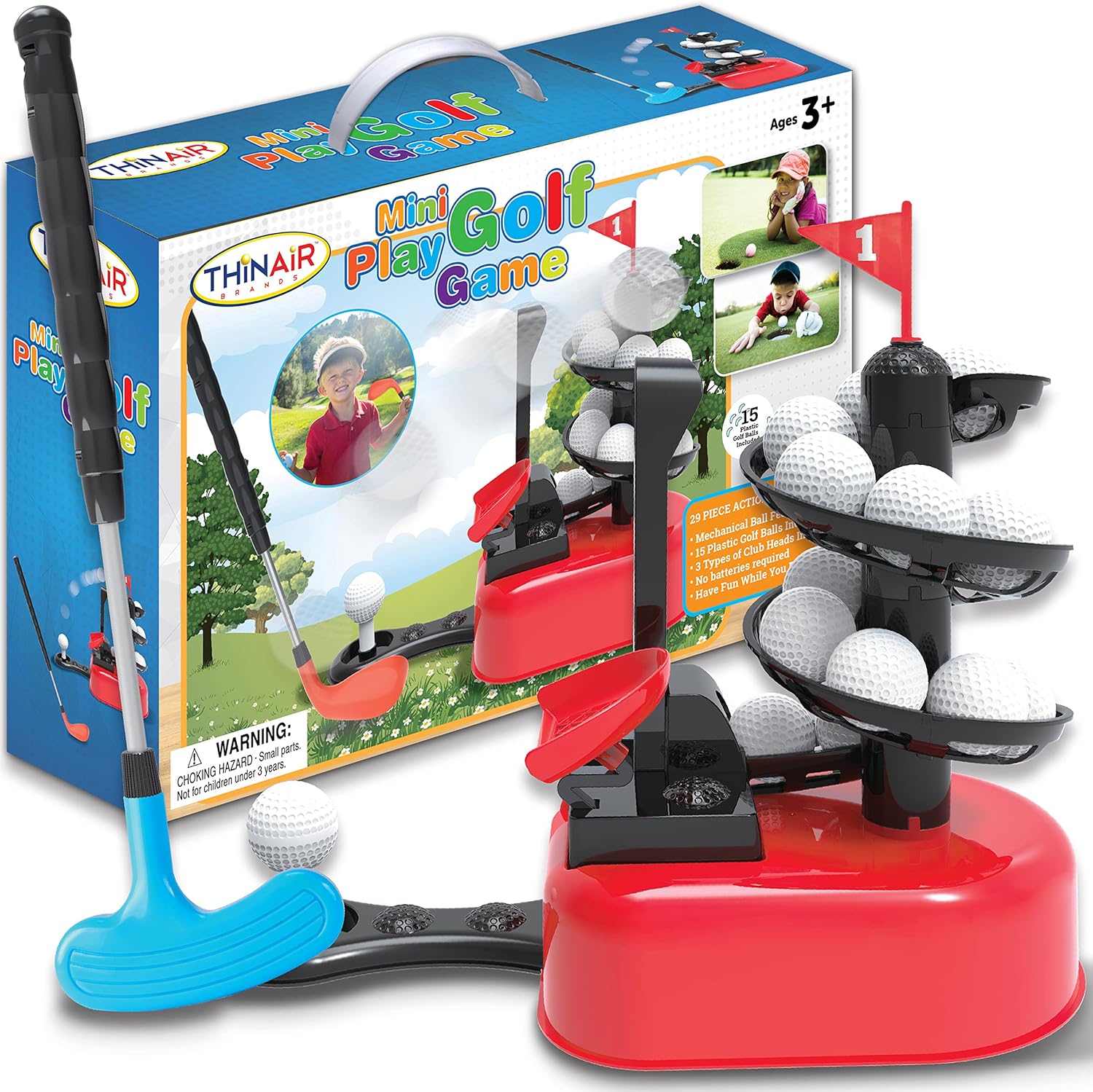 Thin Air Playful Minds Mini Play Golf Game