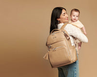 Itzy Ritzy Chai Latte Boss Plus™ Backpack Diaper Bag