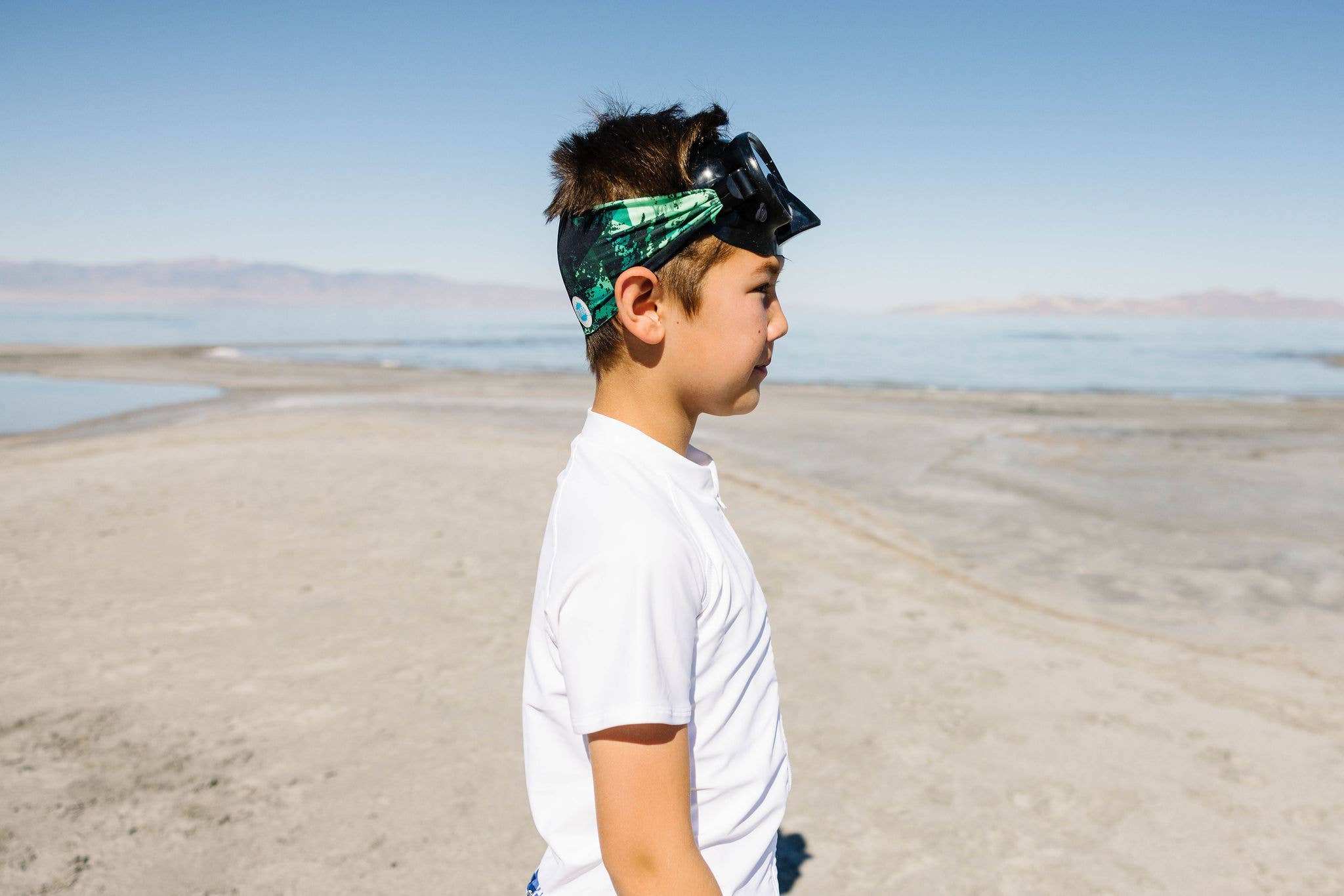 Splash Place Green Fusion Swim Mask