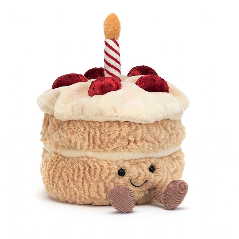 新品  Amuseable Birthday Cake ケーキ Jellycat Amuseable Birthday Cake – Storkland & Kids Too!