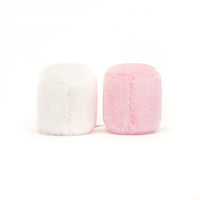 Jellycat Amuseables Pink & White Marshmellows
