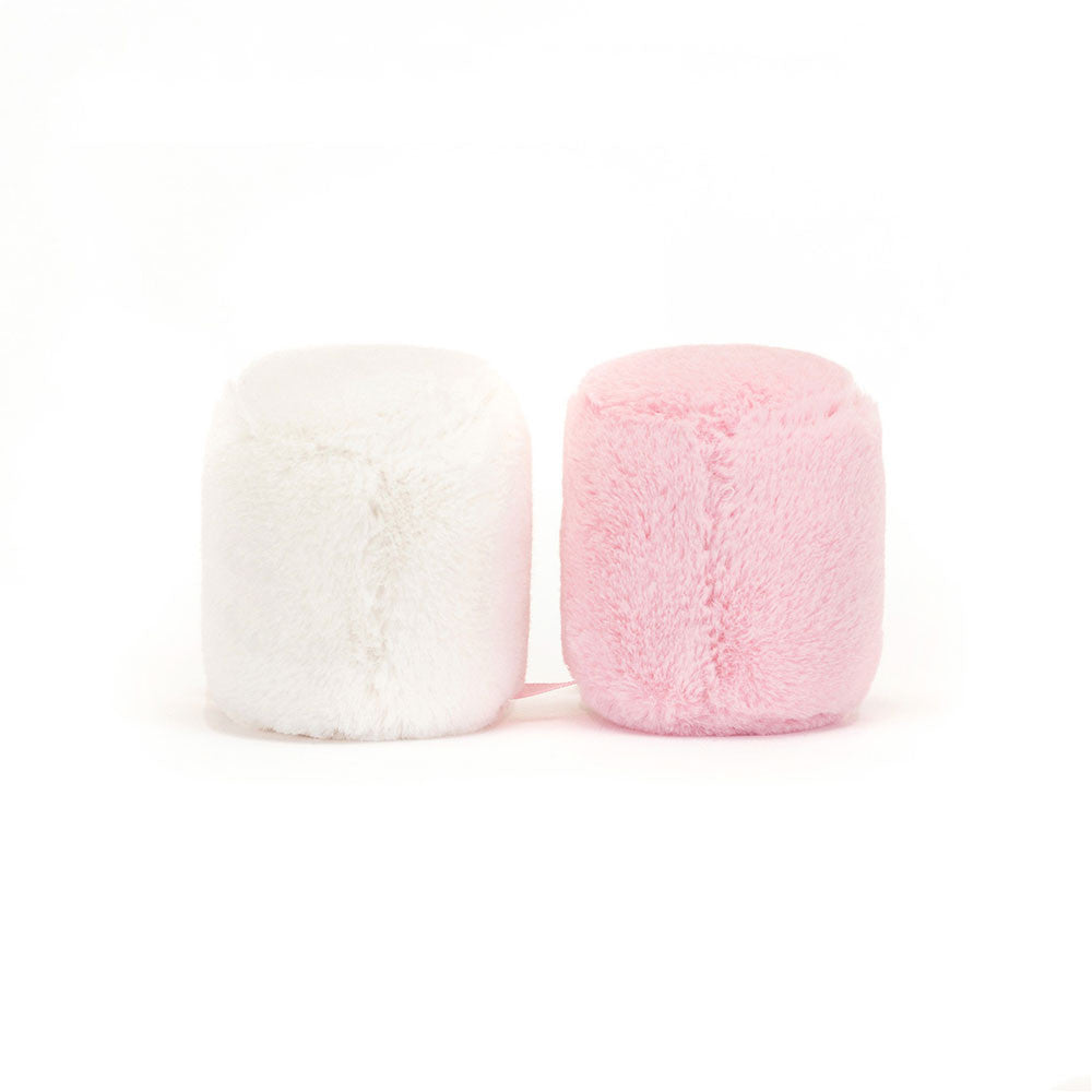 Jellycat Amuseables Pink & White Marshmellows