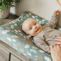 Copper Pearl Premium Knit Diaper Changing Pad Cover | Atwood