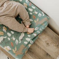 Copper Pearl Premium Knit Diaper Changing Pad Cover | Atwood