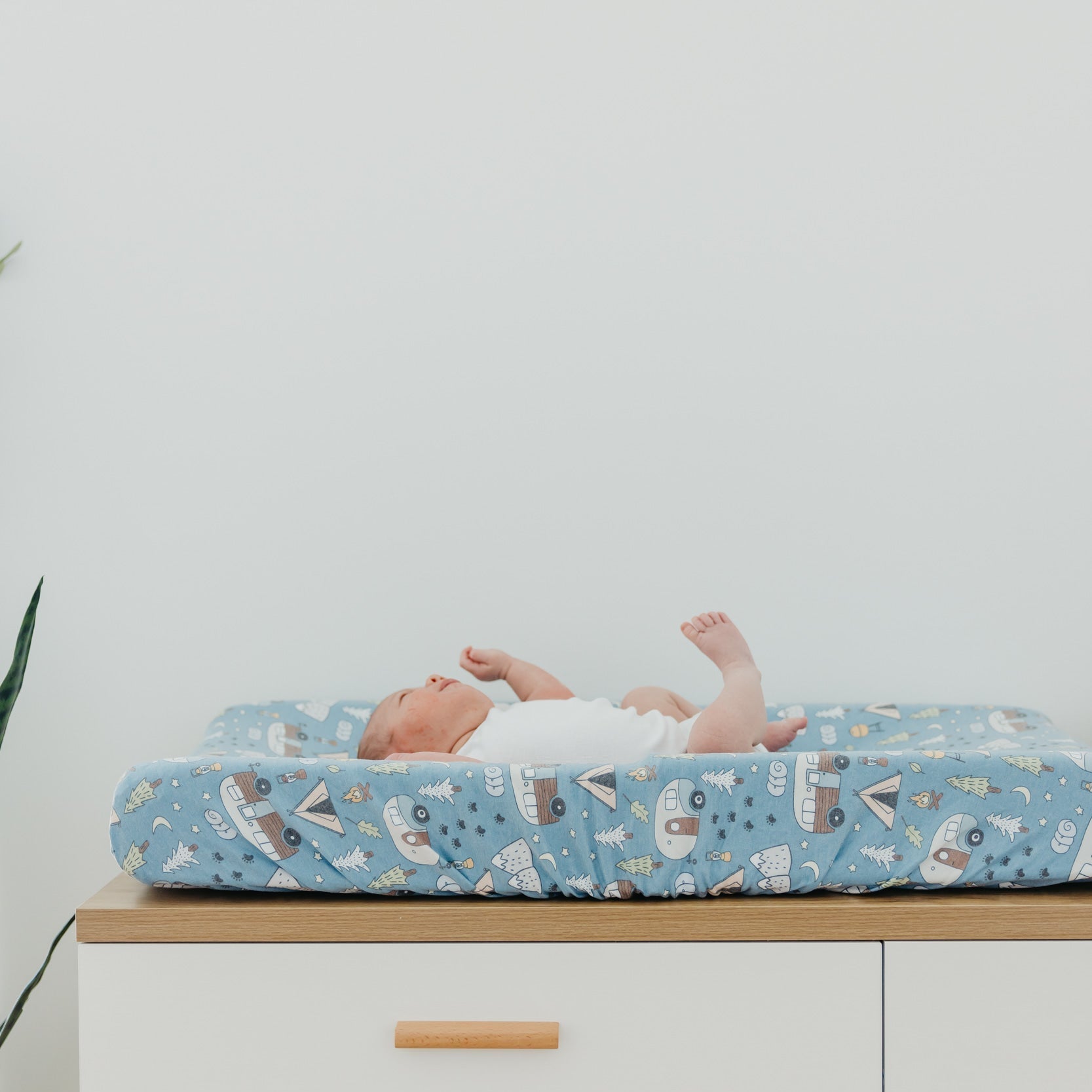 Copper Pearl Premium Knit Diaper Changing Pad Cover | Bridger