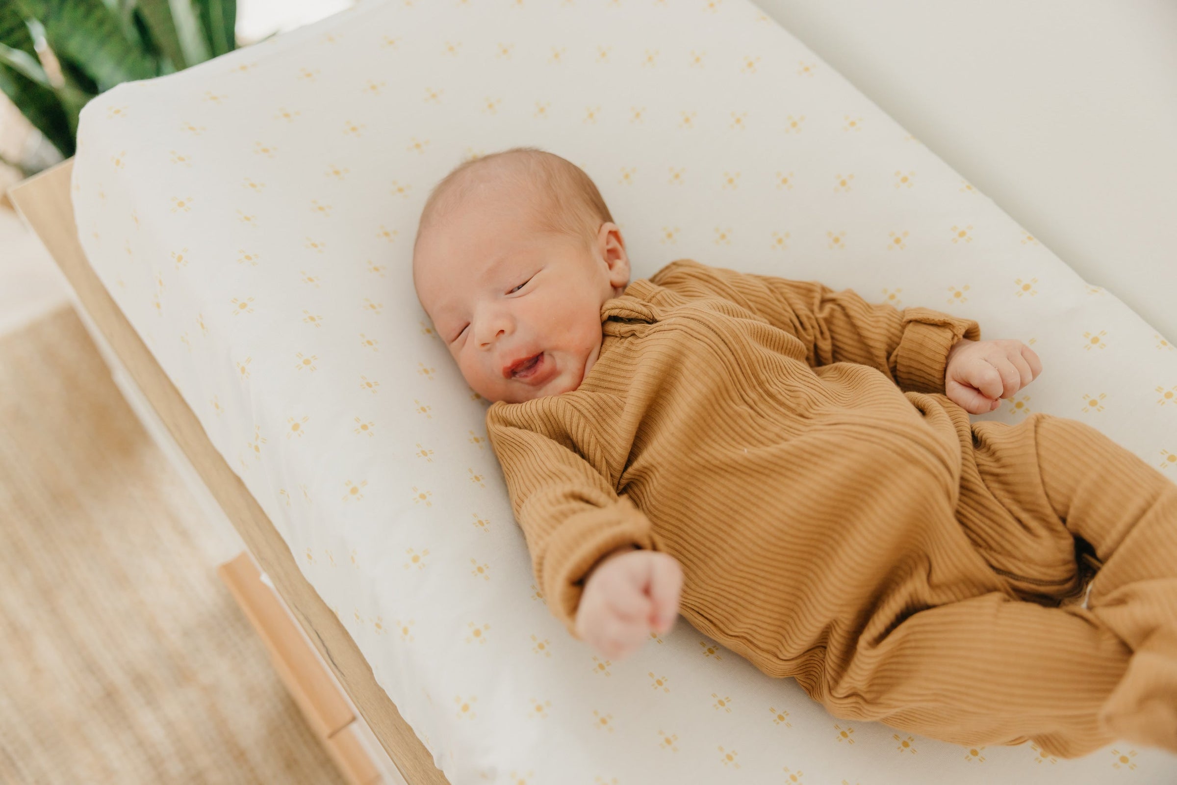 Copper Pearl Premium Knit Diaper Changing Pad Cover | Santa Fe