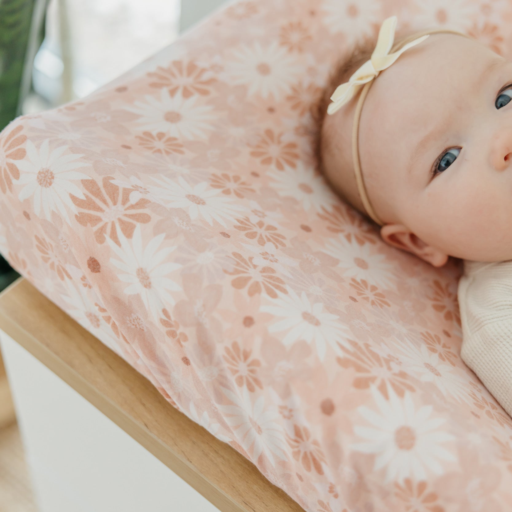 Copper Pearl Premium Knit Diaper Changing Pad Cover | Penny