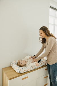Copper Pearl Premium Knit Diaper Changing Pad Cover | Rufus