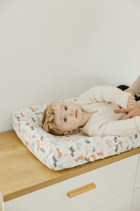 Copper Pearl Premium Knit Diaper Changing Pad Cover | Rufus