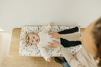 Copper Pearl Premium Knit Diaper Changing Pad Cover | Rufus