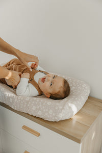 Copper Pearl Premium Knit Diaper Changing Pad Cover | Tracker
