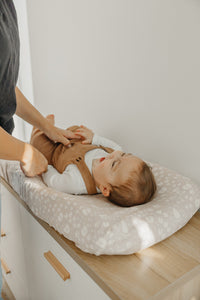 Copper Pearl Premium Knit Diaper Changing Pad Cover | Tracker