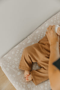 Copper Pearl Premium Knit Diaper Changing Pad Cover | Tracker