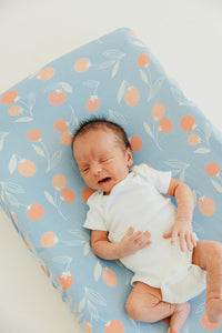 Copper Pearl Premium Knit Diaper Changing Pad Cover | Clementine