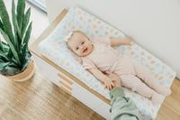 Copper Pearl Premium Knit Diaper Changing Pad Cover | Daisy