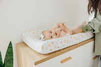 Copper Pearl Premium Knit Diaper Changing Pad Cover | Daisy