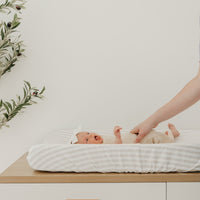 Copper Pearl Premium Knit Diaper Changing Pad Cover | Coastal