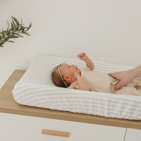 Copper Pearl Premium Knit Diaper Changing Pad Cover | Coastal