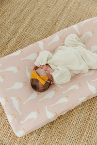 Copper Pearl Premium Knit Diaper Changing Pad Cover | Goosie