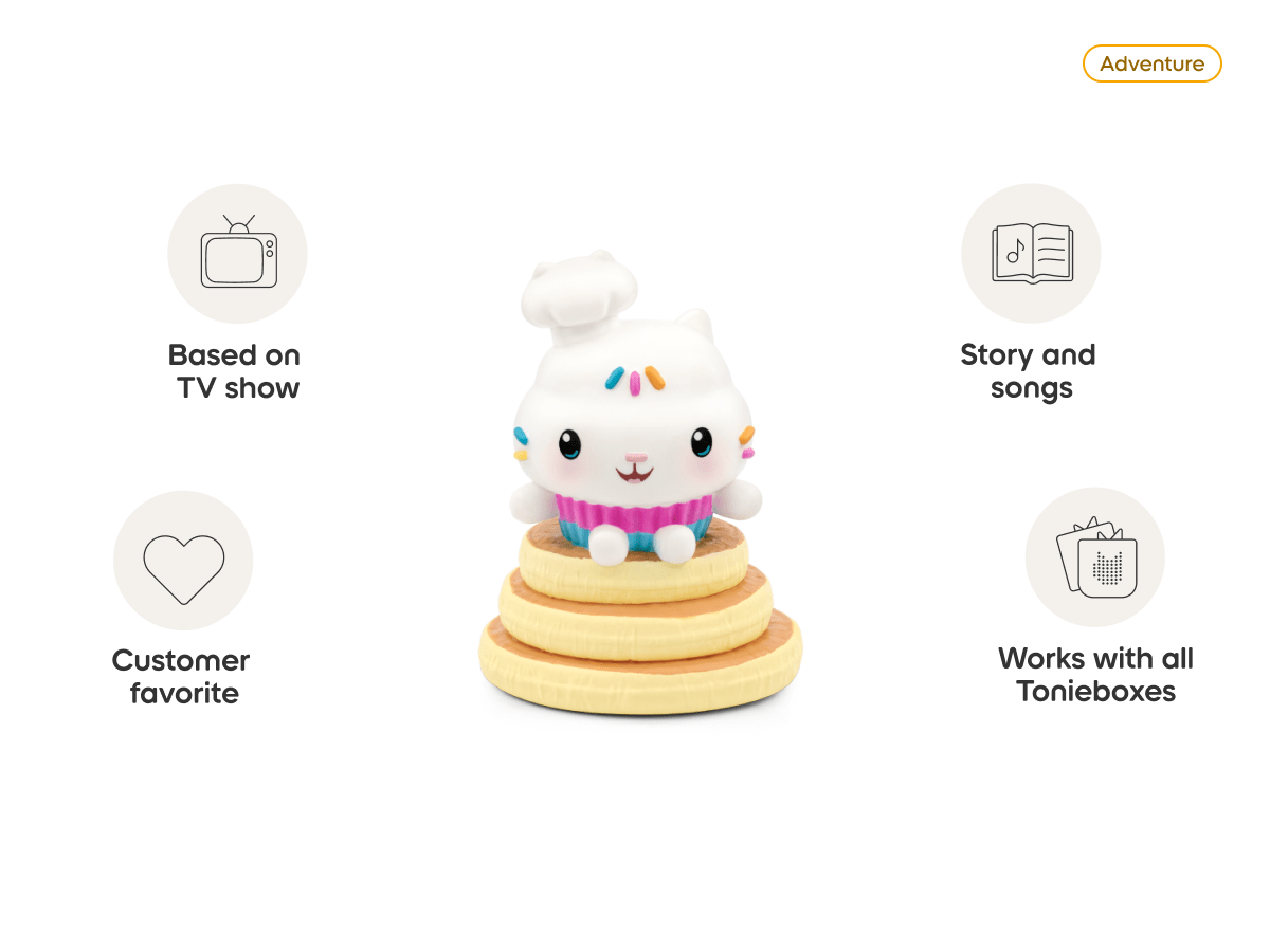 Tonies Gabby's Dollhouse: Cakey Cat Tonie