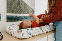 Copper Pearl Premium Knit Diaper Changing Pad Cover | Jo