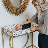 Copper Pearl Premium Knit Diaper Changing Pad Cover | Wild