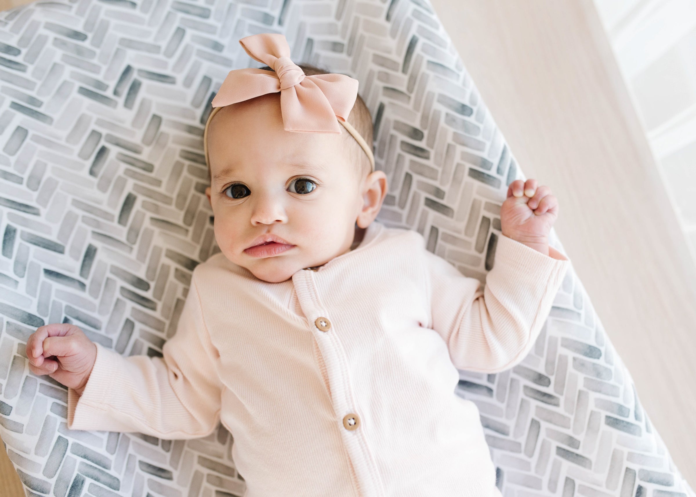 Copper Pearl Premium Knit Diaper Changing Pad Cover | Alta