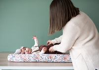 Copper Pearl Premium Knit Diaper Changing Pad Cover | Autumn