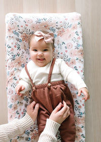 Copper Pearl Premium Knit Diaper Changing Pad Cover | Autumn