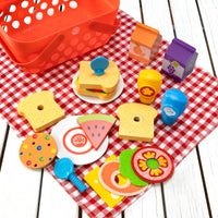 Fat Brain Pretendables Picnic Basket Set