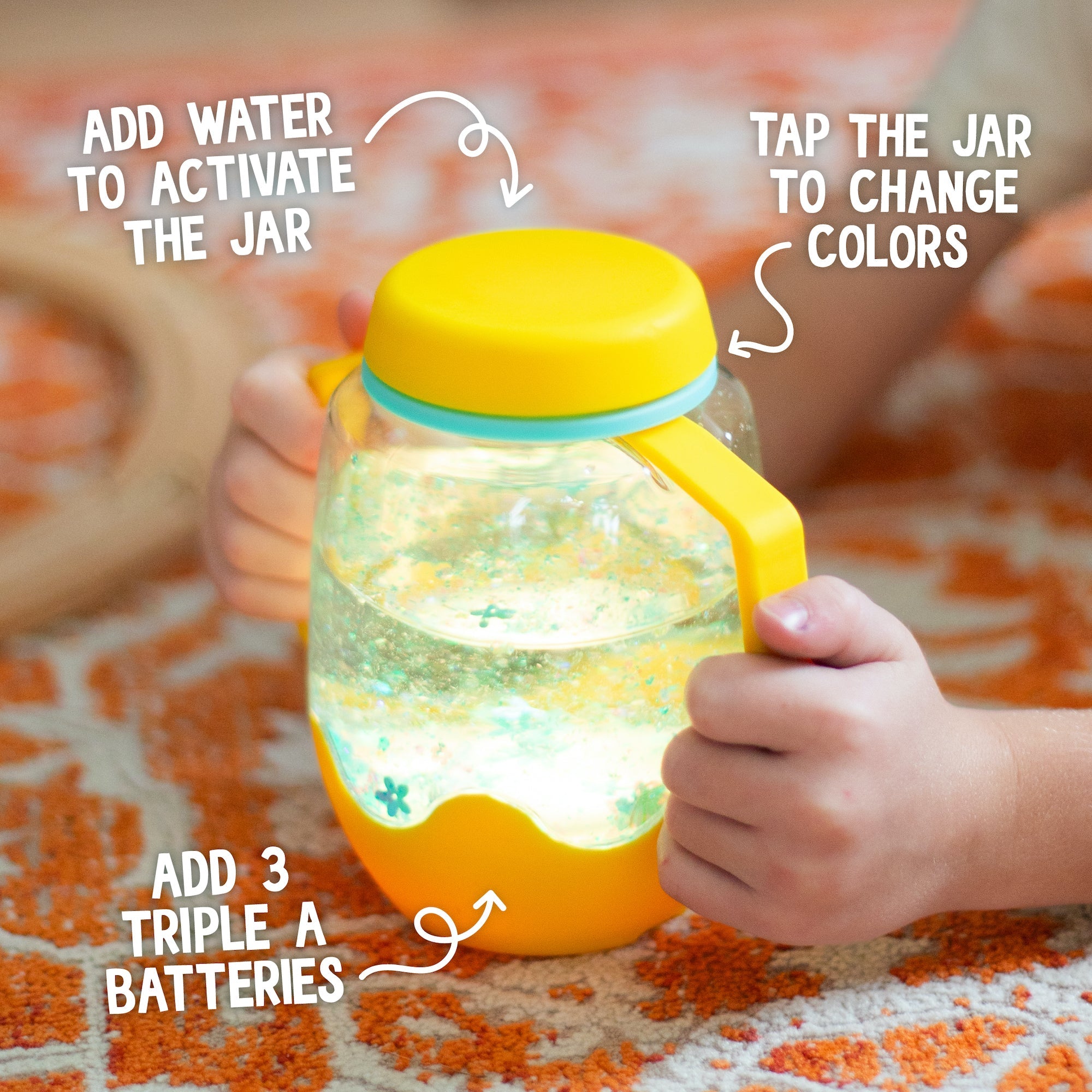 Glo Pals Sensory Play Jar