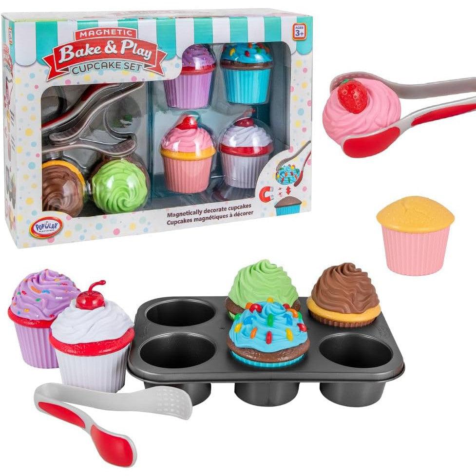 Popular Playthings Magnetic Bake & Play Cupcakes