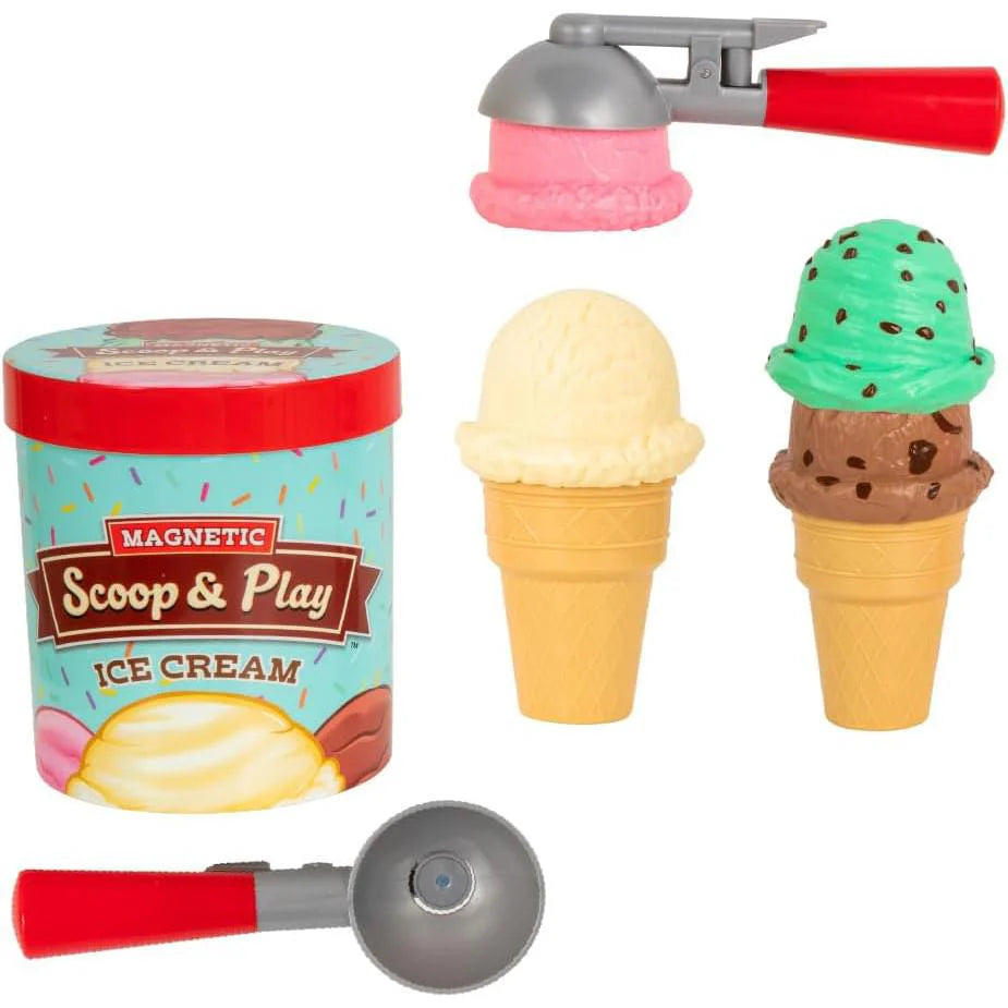 Popular Playthings Magnetic Scoop & Play Ice Cream